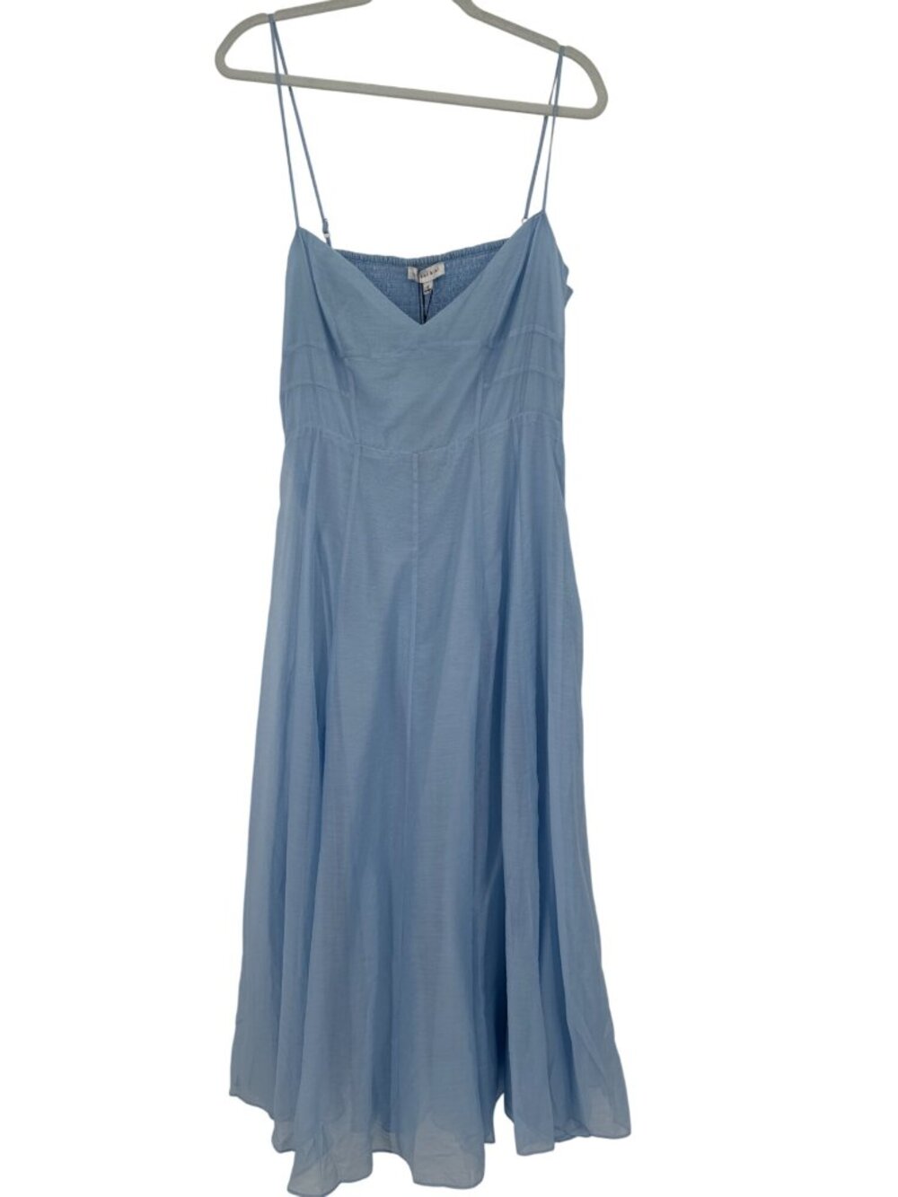 Gianni Bini caelynn Bell Womens Light Blue Deirdre Dress Size 12 midi New $189 - Picture 3 of 8